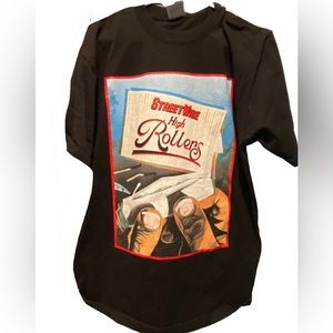High End Streetwise Los Angeles High Rollers Up in Smoke Black Men’s L T-Shirt